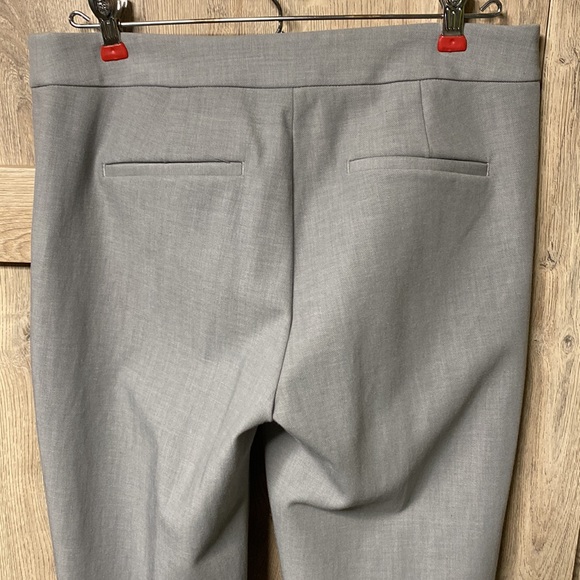 Columnist straight leg MID rise 6 LONG Light Heather Grey  Great condit worn 4x - Picture 11 of 16